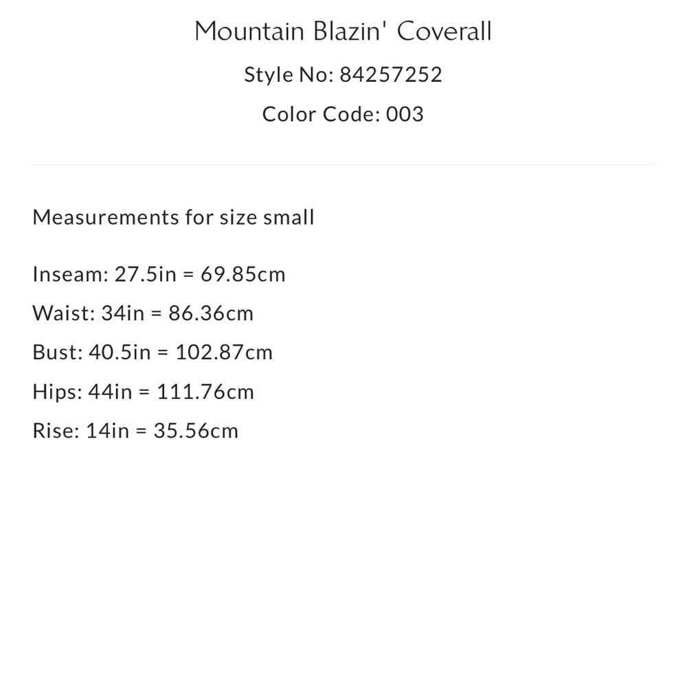 Mountain Blazin' coverall - BNWT - Picture 11 of 11